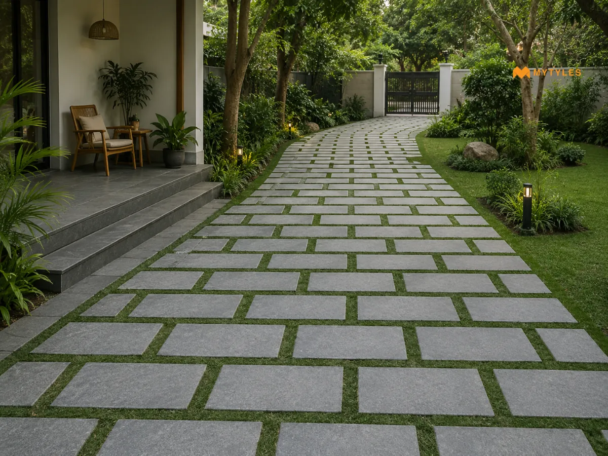 Tandur Stone in walkway